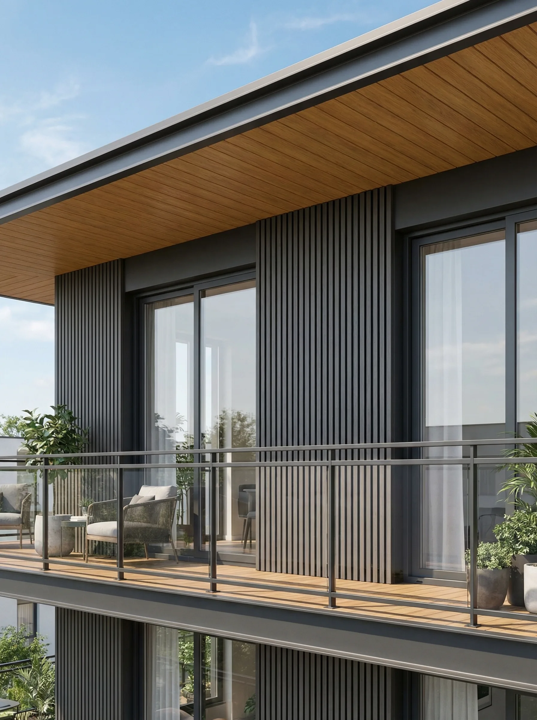 WPC falburkolat felújítás